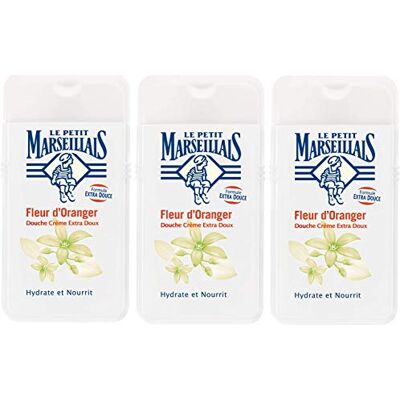 Le Petit Marseillais Douchegel met oranjebloesem, 3 x 250 ml uit Frankrijk Le Petit Marseillais Douchegel met oranjebloesem, 3 x 250 ml uit Frankrijk