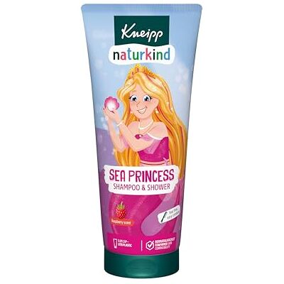 Kneipp Naturkind 2-in-1 kindershampoo en douche met frambozengeur, zonder tranen en gemakkelijk te kammen, veganistisch, 200 ml Kneipp Naturkind 2-in-1 kindershampoo en douche met frambozengeur, zonder tranen en gemakkelijk te kammen, veganistisch, 200 ml