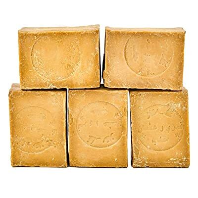 Carenesse Aleppo Basic 5 stuks natuurlijke zeep 95% olijfolie 5% laurierolie 900-950 g per verpakking Lot de 5, 900-950 g par paquet, savons naturels Carenesse Aleppo Basic 5 stuks natuurlijke zeep 95% olijfolie 5% laurierolie 900-950 g per verpakking Lot de 5, 900-950 g par paquet, savons naturels