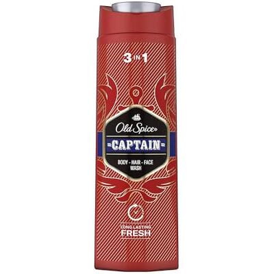 Old Spice Captain Shower Gel 3-in-1 400 Old Spice Captain Shower Gel 3-in-1 400