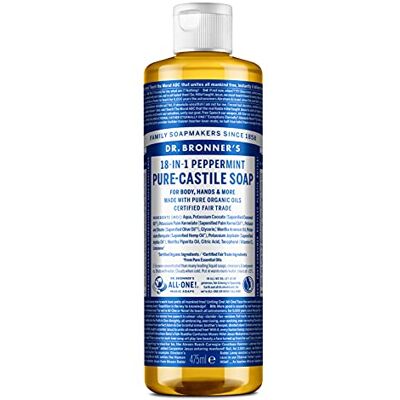 Dr. Bronner's Dr Bronners Liquid Soap Peppermint Dr. Bronner's Dr Bronners Liquid Soap Peppermint