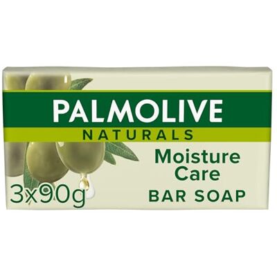 Palmolive Naturals Moisture Care Zeep, 3 x 200 g, 3 stuks Palmolive Naturals Moisture Care Zeep, 3 x 200 g, 3 stuks