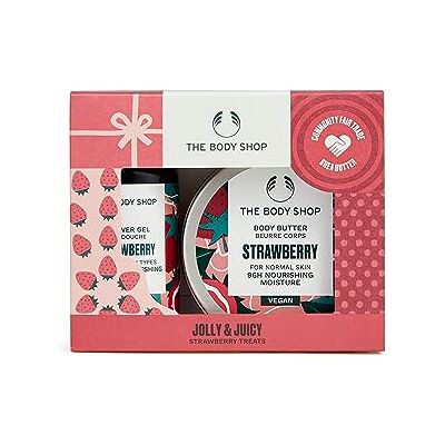 The Body Shop 2-delige aardbeien-cosmeticaset The Body Shop 2-delige aardbeien-cosmeticaset