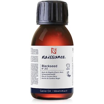 Naissance Plantaardige Nigella-olie (zwarte komijn) (nr. 213) – 100 ml – natuurlijke vochtinbrengende crème voor lichaam, haar, gezicht Naissance Plantaardige Nigella-olie (zwarte komijn) (nr. 213) – 100 ml – natuurlijke vochtinbrengende crème voor lichaam, haar, gezicht