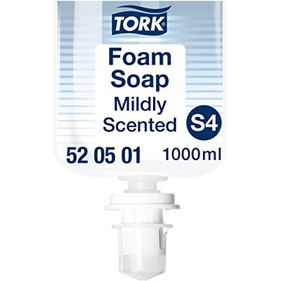 Tork Jabón En Espuma Suave, Para Sistemas De Dispensación S4, Fragancia Fresca Persoonlijke Parfum Tork Jabón En Espuma Suave, Para Sistemas De Dispensación S4, Fragancia Fresca Persoonlijke Parfum