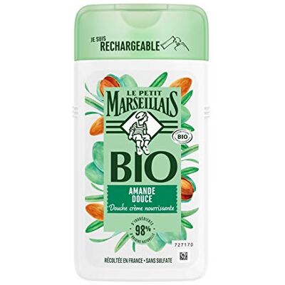 Le Petit Marseillais Biologische Douchecrème, voedend, pH-neutraal, Zachte amandel, 250 ml Le Petit Marseillais Biologische Douchecrème, voedend, pH-neutraal, Zachte amandel, 250 ml