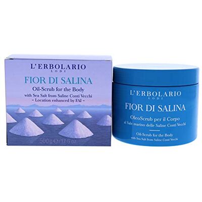 L'Erbolario , OleoScrub Salina-bloem, doe-het-zelf scrub met zeezon, 500 g L'Erbolario , OleoScrub Salina-bloem, doe-het-zelf scrub met zeezon, 500 g