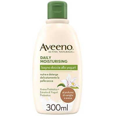 Aveeno Bagno Doccia Yogurt Vaniglia Avena, 300 ml Aveeno Bagno Doccia Yogurt Vaniglia Avena, 300 ml