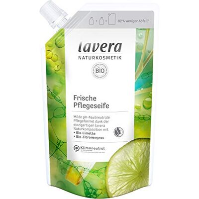lavera 6 stuks Fresh Care Soap Bio Lime & Bio Limoengras Soft Reiniging Veganistisch Huidneutraal 6 Pack (6 x 500 ml) lavera 6 stuks Fresh Care Soap Bio Lime & Bio Limoengras Soft Reiniging Veganistisch Huidneutraal 6 Pack (6 x 500 ml)