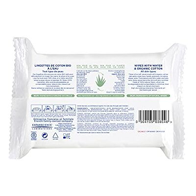 Mustela Katoenen doekjes met water, 60 stuks Mustela Katoenen doekjes met water, 60 stuks