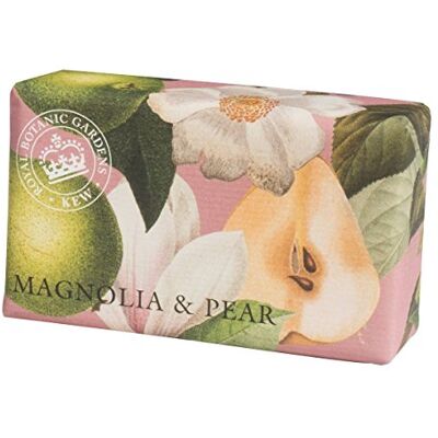 The English Soap Company Royal Botanical Gardens, Kew Magnolia & Pear Shea Butter Soap 240 g The English Soap Company Royal Botanical Gardens, Kew Magnolia & Pear Shea Butter Soap 240 g
