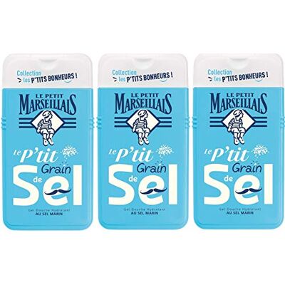 Le Petit Marseillais Hydraterende douchegel met zeezout, 250 ml, 3 stuks Le Petit Marseillais Hydraterende douchegel met zeezout, 250 ml, 3 stuks