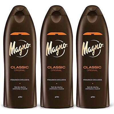 Magno 3 x douchegel 550 ml Magno 3 x douchegel 550 ml