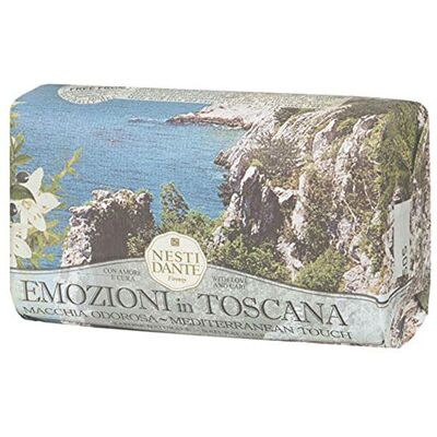 Nesti Dante Emozini In Toscana Macchia Odorosa Mydło Toaletowe Śródziemnomorska Bryza Zeep, 250 g Nesti Dante Emozini In Toscana Macchia Odorosa Mydło Toaletowe Śródziemnomorska Bryza Zeep, 250 g