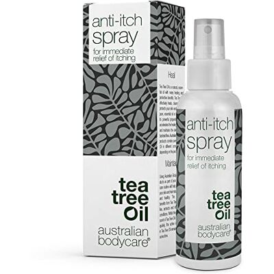 Australian Bodycare Anti-jeukspray voor het hele lichaam, snelle hulp, 100% veganistisch en geschikt voor alle huidtypes, 100 ml Australian Bodycare Anti-jeukspray voor het hele lichaam, snelle hulp, 100% veganistisch en geschikt voor alle huidtypes, 100 ml