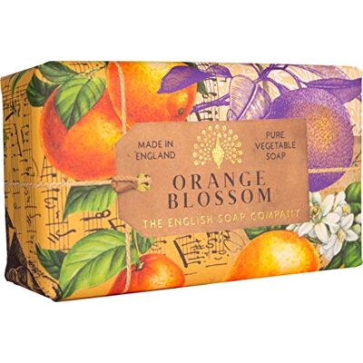 The English Soap Company , Orange Blossom Soap Bar, Anniversary Collection 200g The English Soap Company , Orange Blossom Soap Bar, Anniversary Collection 200g