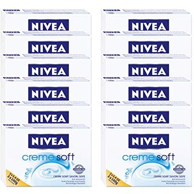NIVEA Set van 12 milde crèmezeep (12 x 100 g) handwas reinigt zacht en verzorgt je huid de handzeep beschermt je handen tijdens het wassen NIVEA Set van 12 milde crèmezeep (12 x 100 g) handwas reinigt zacht en verzorgt je huid de handzeep beschermt je handen tijdens het wassen