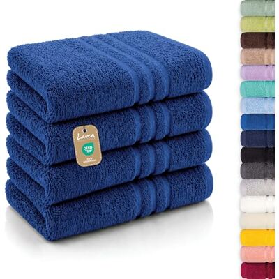 Lavea Serie Elena badstof badkamerlinnen, 100% katoen 100% katoen – zachte en absorberende handdoeken en handdoeken voor badkamer, huis, hotel en spa Lavea Serie Elena badstof badkamerlinnen, 100% katoen 100% katoen – zachte en absorberende handdoeken en handdoeken voor badkamer, huis, hotel en spa