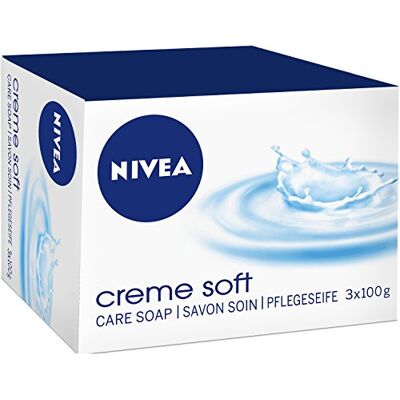 NIVEA Zeep, 100 g, 3 Stuk NIVEA Zeep, 100 g, 3 Stuk