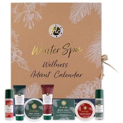 accentra Beauty adventskalender 2025 met 24 wellness- en lichaamsverzorgingsproducten voor vrouwen met bodylotion, badzout, zeep, badbom, geurkaars en nog veel meer accentra Beauty adventskalender 2025 met 24 wellness- en lichaamsverzorgingsproducten voor vrouwen met bodylotion, badzout, zeep, badbom, geurkaars en nog veel meer