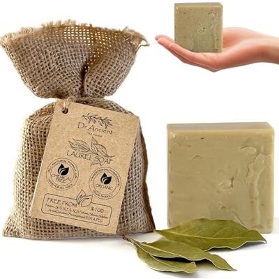 Dr.Ancient Aleppo zeep 60% olijfolie 40% laurierolie traditioneel veganistisch natuurlijk biologisch Antibacterieel, psoriasis Geen chemicaliën, natuurlijke zeep! Dr.Ancient Aleppo zeep 60% olijfolie 40% laurierolie traditioneel veganistisch natuurlijk biologisch Antibacterieel, psoriasis Geen chemicaliën, natuurlijke zeep!