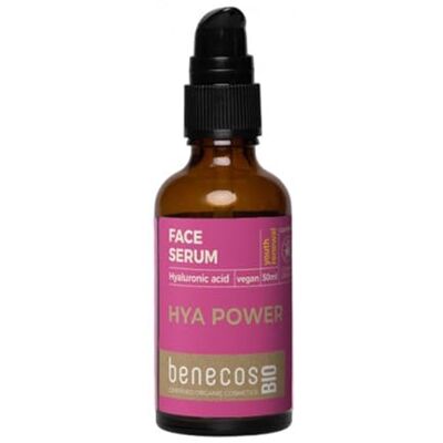 benecos Natural Beauty gezichtsserum met hyaluronzuur, opstrijkbaar, veganistisch, derm benecos Natural Beauty gezichtsserum met hyaluronzuur, opstrijkbaar, veganistisch, derm
