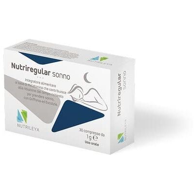 NUTRILEYA Nutriregular Slaap 30 Tabletten NUTRILEYA Nutriregular Slaap 30 Tabletten