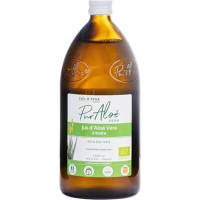 Pur Aloé Planten & Veto Aloë Vera sap om te drinken, biologisch, 1 l Pur Aloé Planten & Veto Aloë Vera sap om te drinken, biologisch, 1 l