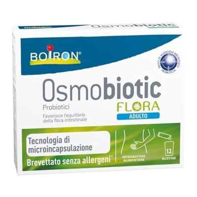 Osmobiotic Flora Adult Voedingssupplement met probiotica, bevordert de balans van de darmflora, glutenvrij, lactosevrij, smaakloos, 12 zakjes (1 x 12) Osmobiotic Flora Adult Voedingssupplement met probiotica, bevordert de balans van de darmflora, glutenvrij, lactosevrij, smaakloos, 12 zakjes (1 x 12)