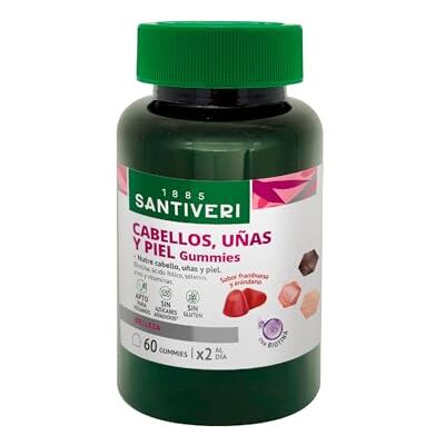 SANTIVERI CABELLOS UÑAS PIEL 60 gummies, universele formule met brede toepassing, geschikt voor dagelijks gebruik, een gewicht van 60 g combineert functionaliteit en aangenaam gevoel bij het gebruik van SANTIVERI CABELLOS UÑAS PIEL 60 gummies, universele formule met brede toepassing, geschikt voor dagelijks gebruik, een gewicht van 60 g combineert functionaliteit en aangenaam gevoel bij het gebruik van