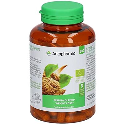 Arkopharma Arkocapsule Glucomannano Integratore, 130 capsules Arkopharma Arkocapsule Glucomannano Integratore, 130 capsules