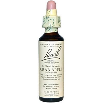 Bach Crab Apple bloem, voedingssupplement, met extract van wilde appelbloesem, Alkdruif 27% Vol, helpt emoties te beheersen als je jezelf wilt accepteren 20 ml Bach Crab Apple bloem, voedingssupplement, met extract van wilde appelbloesem, Alkdruif 27% Vol, helpt emoties te beheersen als je jezelf wilt accepteren 20 ml