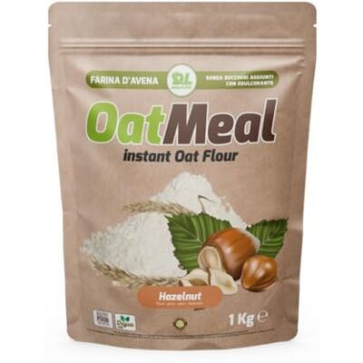 Anderson havermeel OatMeal Instant 1 kg was met uitstekende eiwitten en vezels voor vegetariërs en vegetariërs (hazelnoot) Anderson havermeel OatMeal Instant 1 kg was met uitstekende eiwitten en vezels voor vegetariërs en vegetariërs (hazelnoot)
