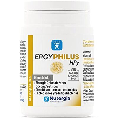 Nutergia Ergyphilus Hpy Caps, 60 caps, één kleur Nutergia Ergyphilus Hpy Caps, 60 caps, één kleur