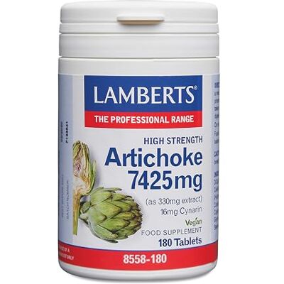 Lamberts Alcachofa 8.250 Mg, 180 capsules Lamberts Alcachofa 8.250 Mg, 180 capsules