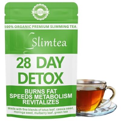 XFLHXY Afslankthee voor 28 dagen gewichtsverlies – vetverbrandende detox-thee voor effectief gewichtsbeheer, taille, dijen en spijsverteringsgezondheid (2 stuks) XFLHXY Afslankthee voor 28 dagen gewichtsverlies – vetverbrandende detox-thee voor effectief gewichtsbeheer, taille, dijen en spijsverteringsgezondheid (2 stuks)