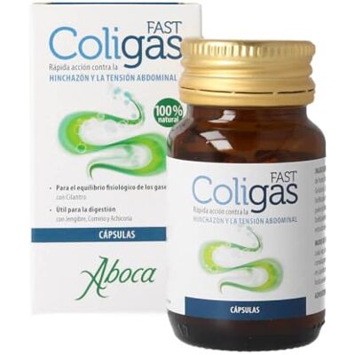 Aboca ESPAÃ'A S.A. Coligas Fast Capsules – fles met 30 capsules Aboca ESPAÃ'A S.A. Coligas Fast Capsules – fles met 30 capsules