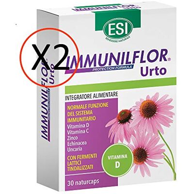 ESI Immunilflor Urto 2 x 30 stuks Naturcaps ESI Immunilflor Urto 2 x 30 stuks Naturcaps