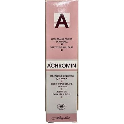 Allen Mak Achromin Whitening Cream voor donkere vlekken, ouderdomsvlekken en na de zwangerschap, bruine vlekken, 45 ml Allen Mak Achromin Whitening Cream voor donkere vlekken, ouderdomsvlekken en na de zwangerschap, bruine vlekken, 45 ml