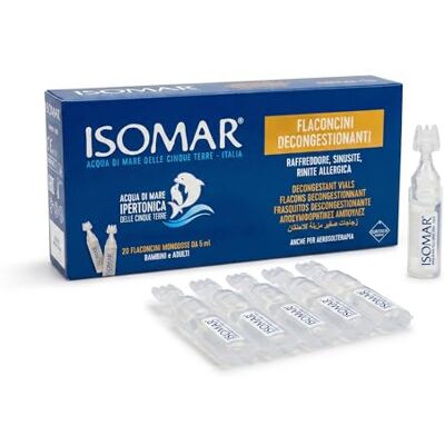 ISOMAR Naso Flaconcini 20 x 5 ml flessen ISOMAR Naso Flaconcini 20 x 5 ml flessen
