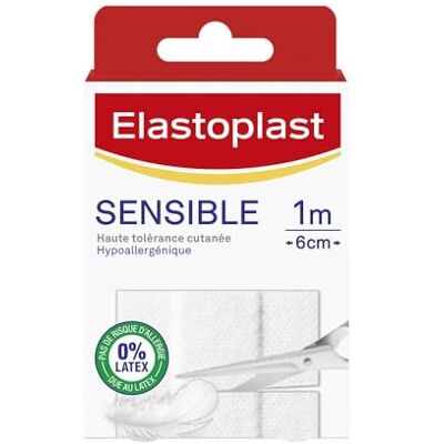 Elastoplast Gevoelige pleister 1 m x 6 cm Y Elastoplast Gevoelige pleister 1 m x 6 cm Y