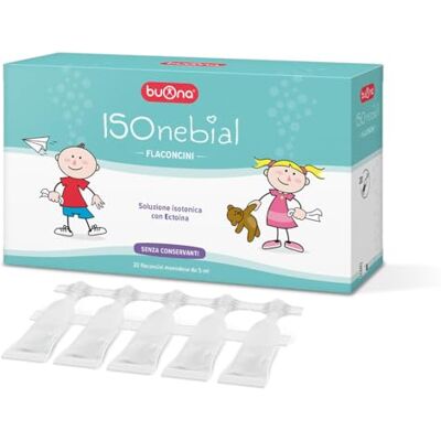 Buona Isonebial Soluzione Isotonic Pulizia Naso 20 Flaconcini 5 ml Buona Isonebial Soluzione Isotonic Pulizia Naso 20 Flaconcini 5 ml