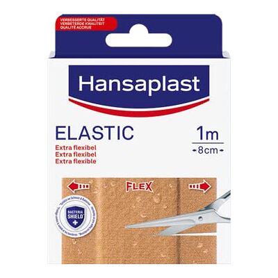 Elastoplast Hansaplast Elastisch, 1 m x 8 cm Elastoplast Hansaplast Elastisch, 1 m x 8 cm