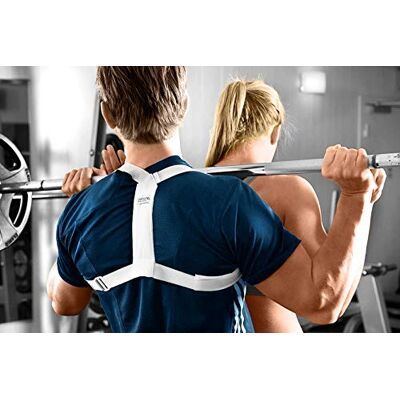 Swedish Posture ® FLEXI Rechte ondersteuning en rugtraining Onmiddellijke houding Minder rug- en schouderpijn voor fysiotherapie, artrose en implinmentatie Swedish Posture ® FLEXI Rechte ondersteuning en rugtraining Onmiddellijke houding Minder rug- en schouderpijn voor fysiotherapie, artrose en implinmentatie