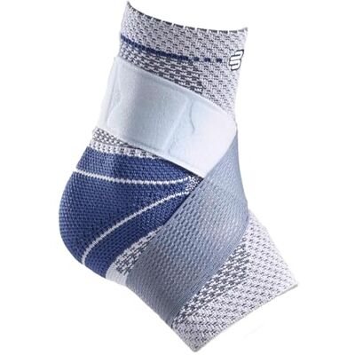 BAUERFEIND MalleoTrain S enkelbrace, maat: recht 3, kleur: titanium BAUERFEIND MalleoTrain S enkelbrace, maat: recht 3, kleur: titanium