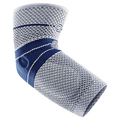 BAUERFEIND EpiTrain Handheld elleboogbeschermer, heren, 11061603080003, titanium, 3 BAUERFEIND EpiTrain Handheld elleboogbeschermer, heren, 11061603080003, titanium, 3