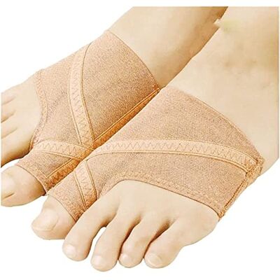 CWZZWS Set van 2 ultradunne uienspalken voor grote tenen, hallux valgus, voetverzorging, duimversteller, pijncorrectieverband (L) CWZZWS Set van 2 ultradunne uienspalken voor grote tenen, hallux valgus, voetverzorging, duimversteller, pijncorrectieverband (L)