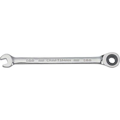 Craftsman Ratcheting Wrench, Metric, 6 mm, 72-Tooth, 12-Point (CMMT39240) Craftsman Ratcheting Wrench, Metric, 6 mm, 72-Tooth, 12-Point (CMMT39240)