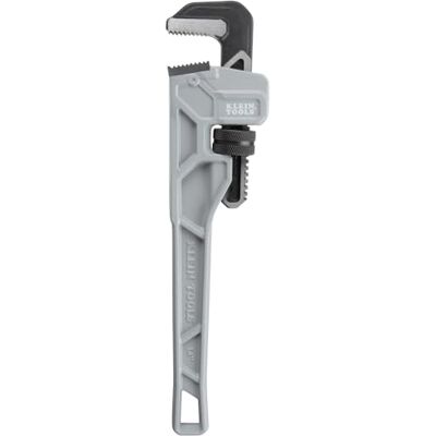 KLEIN TOOLS 68224 Slangsleutel van gegoten aluminium, 35,6 cm, robuuste verstelbare loodgieterssleutel met I-handgreep, kaakcapaciteit 5,1 cm KLEIN TOOLS 68224 Slangsleutel van gegoten aluminium, 35,6 cm, robuuste verstelbare loodgieterssleutel met I-handgreep, kaakcapaciteit 5,1 cm
