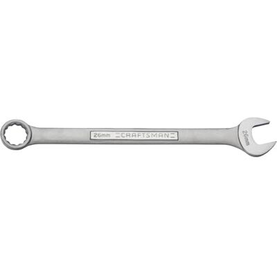 Craftsman Metrische ringsteeksleutel 12-kant L 26 x 26 mm Craftsman Metrische ringsteeksleutel 12-kant L 26 x 26 mm